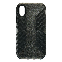 Протиударний чохол Speck Presidio Black Glitter для iPhone X/Xs