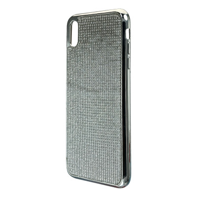 Cиликоновый чехол Brilliance Cover Silver для iPhone XsMax