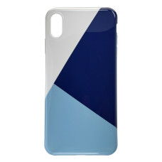 Силіконовий чохол IMD Геометрія для iPhone XsMax