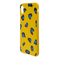 Силіконовий чохол Leopard Yellow для iPhone XsMax