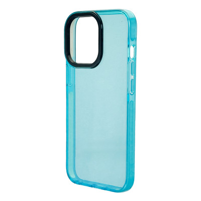 Силиконовый чехол Neon Blue для iPhone 13 Pro Max