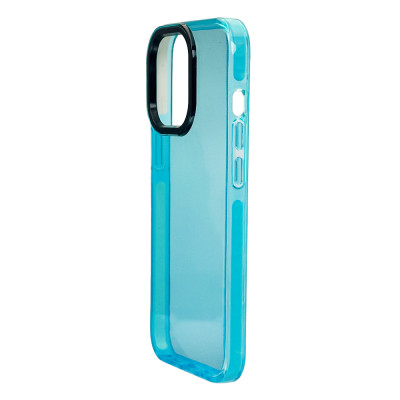 Силиконовый чехол Neon Blue для iPhone 13 Pro Max