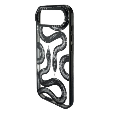 Силиконовый чехол Casetify 2 Snakes для iPhone 17 Air