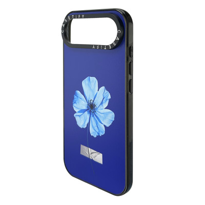 Силиконовый чехол Casetify Blue Flower для iPhone 17 Air