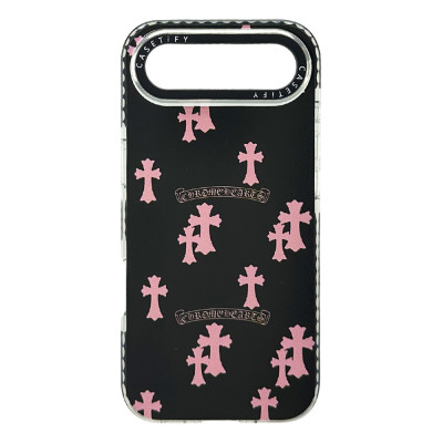 Силиконовый чехол Casetify Chrome Hearts для iPhone 17 Air