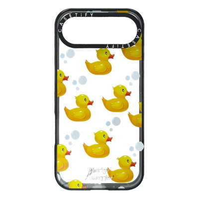 Силиконовый чехол Casetify Yellow Ducks для iPhone 17 Air