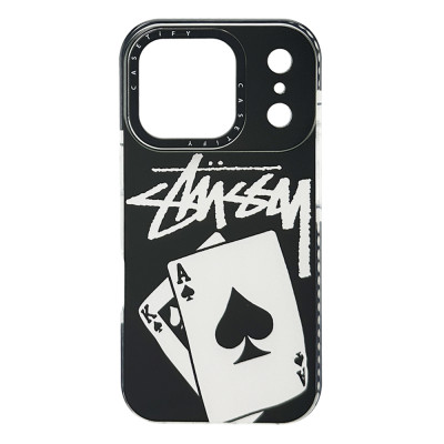 Силиконовый чехол Casetify STUSSY для iPhone 17 Pro Max