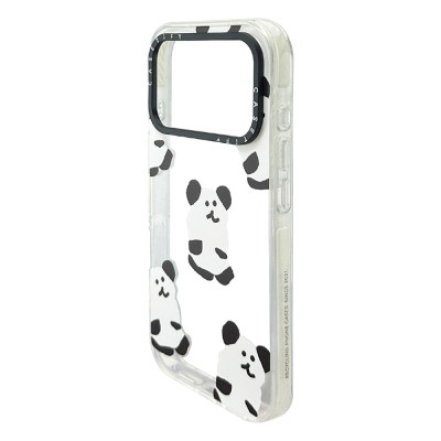 Силиконовый чехол Casetify White Bear для iPhone 17 Pro Max
