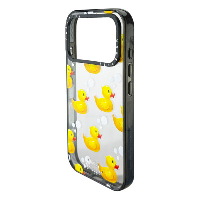 Силиконовый чехол Casetify Yellow Ducks для iPhone 17 Pro Max