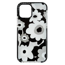 Силіконовий чохол Casetify Black Flowers для iPhone 11 Pro Max