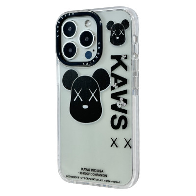 Силиконовый чехол Casetify KAWS для iPhone 14 Plus/15 Plus