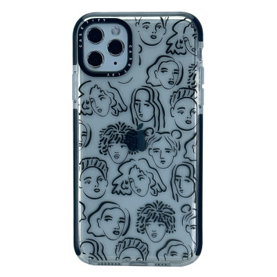 Силіконовий чохол Casetify Faces для iPhone 11 Pro Max