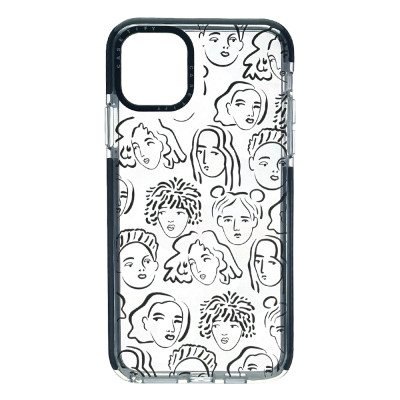 Силіконовий чохол Casetify Faces для iPhone 11 Pro Max