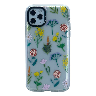 Силиконовый чехол Casetify Виды Цветов для iPhone 11 Pro