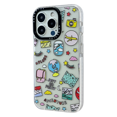 Силіконовий чохол Casetify Travel для iPhone 12/12Pro