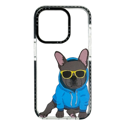 Силиконовый чехол Casetify GOP Mops для iPhone 16 Pro Max