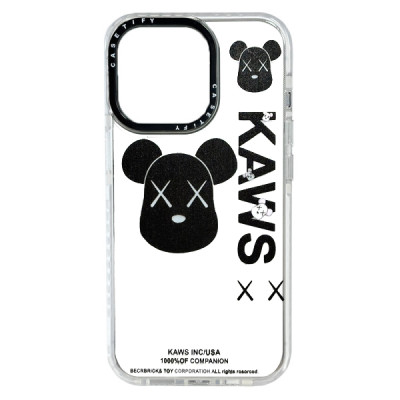 Силиконовый чехол Casetify KAWS для iPhone 14 Plus/15 Plus