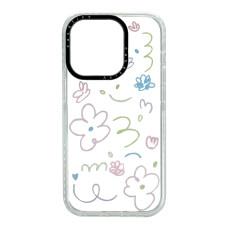 Силіконовий чохол Casetify Simple Flowers для iPhone 15 Pro