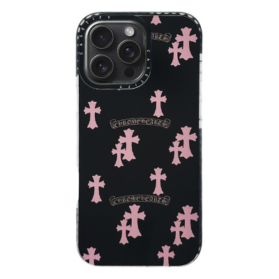 Силиконовый чехол Casetify Chrome Hearts для iPhone 16 Pro Max