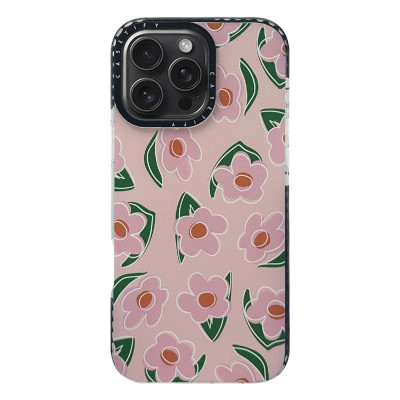 Силиконовый чехол Casetify Тюльпаны для iPhone 16 Pro