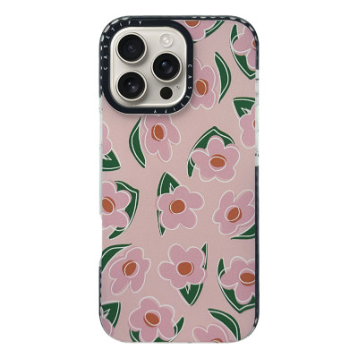 Силиконовый чехол Casetify Тюльпаны для iPhone 16 Pro