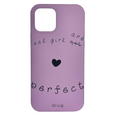 Силіконовий чохол drug Perfect Girl Черника для iPhone 12 Pro