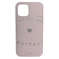 Силіконовий чохол drug Perfect Girl Пудра для iPhone 12 Pro Max