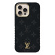 Силиконовый чехол Louis Vuitton Black для iPhone 16 Pro Max