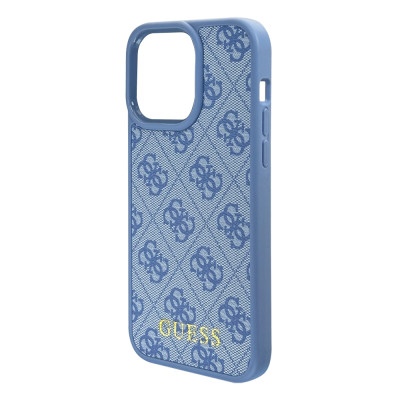 Силіконовий чохол "Guess" Base Light Blue для iPhone 15 Pro