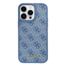 Силіконовий чохол "Guess" Base Light Blue для iPhone 15 Pro