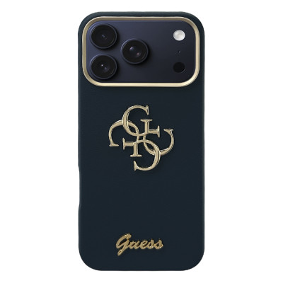 Шкіряний чохол "Guess" G4 Blue для iPhone 17 Pro Max/18 Pro Max