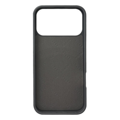 Силиконовый чехол "Guess" Cirkle Grey with MagSafe для iPhone 17 Pro