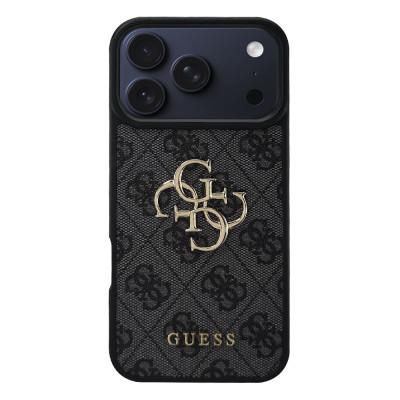 Силіконовий чохол "Guess" G4 Black для iPhone 17 Pro Max