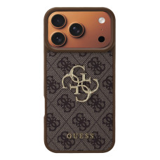Силиконовый чехол "Guess" G4 Brown для iPhone 17 Pro