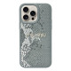Силиконовый чехол "MIU MIU" Grey Snake для iPhone 14 Pro Max