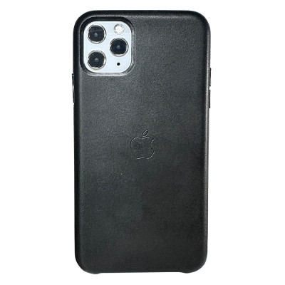 Шкіряний чохол Apple Leather Case Black для iPhone 11 Pro