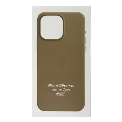Чехол Apple Leather Case Desert Gold with MagSafe для iPhone 16 Pro Max Чехол Apple Leather Case Desert Gold with MagSafe для iPhone 16 Pro Max
