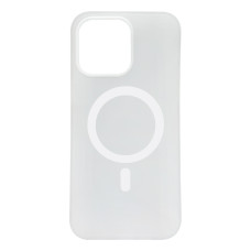 Силиконовый чехол FULL Matt Case White with MagSafe для iPhone 16 Plus