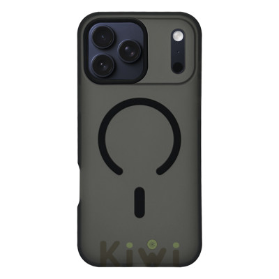 Силіконовий чохол FULL Matt Case Black with MagSafe для iPhone 17 Pro