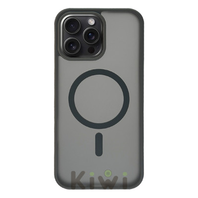 Силиконовый чехол Matt Case Grey with MagSafe для iPhone 16 Pro Max Силиконовый чехол Matt Case Grey with MagSafe для iPhone 16 Pro Max