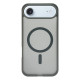 Силіконовий чохол Matt Case Grey with MagSafe для iPhone 17 Air