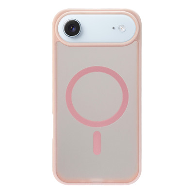 Силіконовий чохол Matt Case Pink with MagSafe для iPhone 17 Air