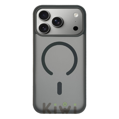 Силіконовий чохол Matt Case Grey with MagSafe для iPhone 17 Pro