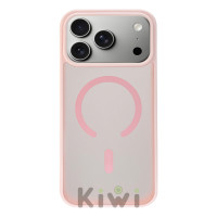 Силиконовый чехол Matt Case Pink with MagSafe для iPhone 17 Pro/18 Pro