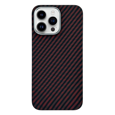 Чехол PiCK Kevlar Case Red with MagSafe для iPhone 14 Pro