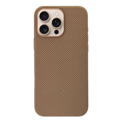 Силіконовий чохол Spigen Mag Armor Desert Titanium with MagSafe для iPhone 16 Pro Max