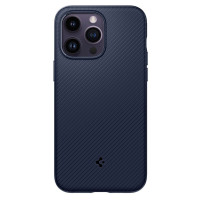 Силіконовий чохол Spigen Mag Armor Dark Blue with MagSafe для iPhone 13 Pro Max