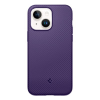 Силіконовий чохол Spigen Mag Armor Deep Purple with MagSafe для iPhone 15