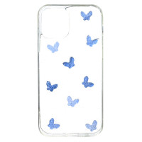 Силиконовый чехол Blue Butterfly для iPhone 11