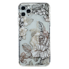 Силиконовый чехол Белая Роза для iPhone 11 Pro Max